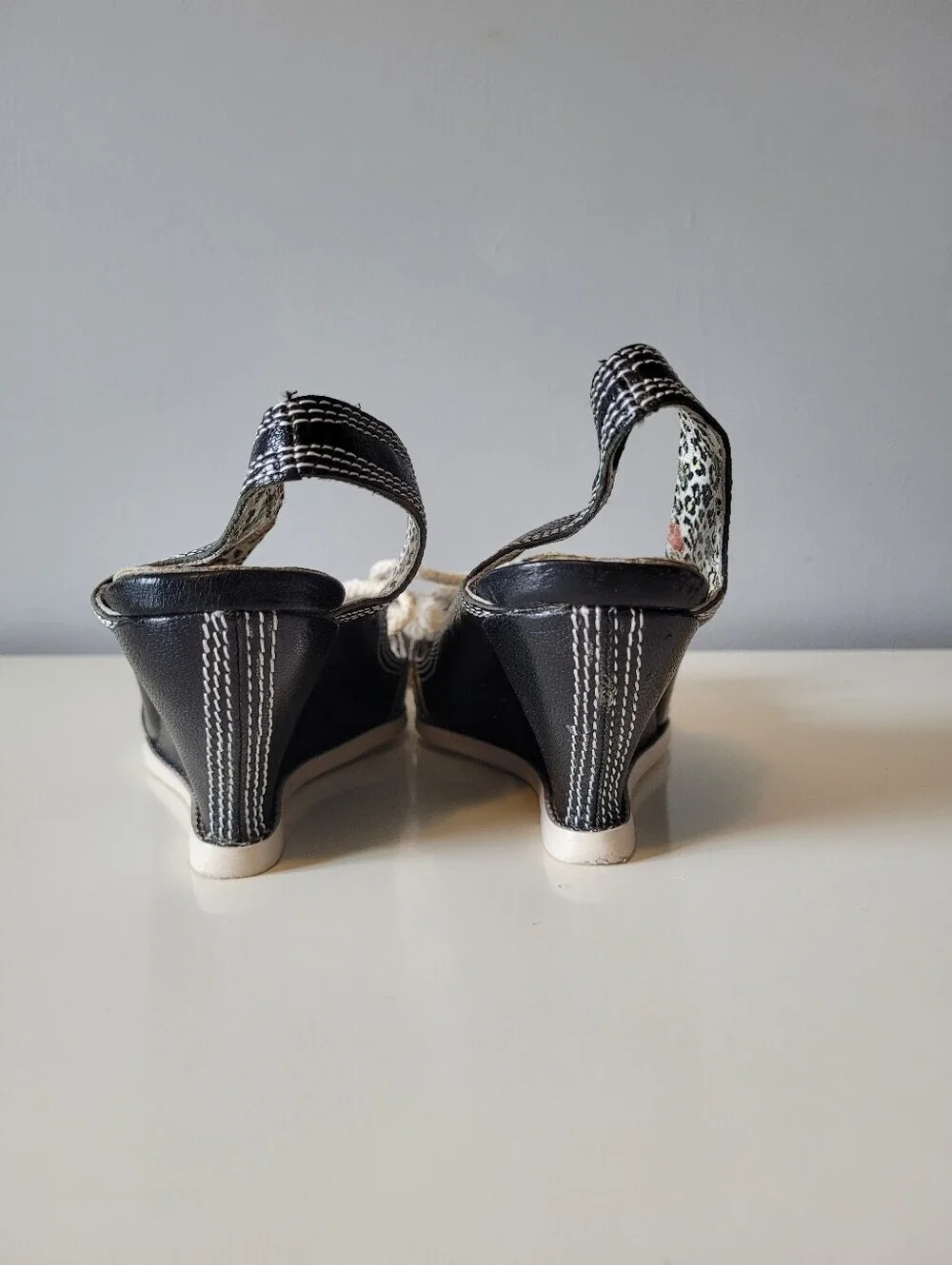 Vintage Irregular Choice Picnic Sneaker Wedges, VGUC, Size 6